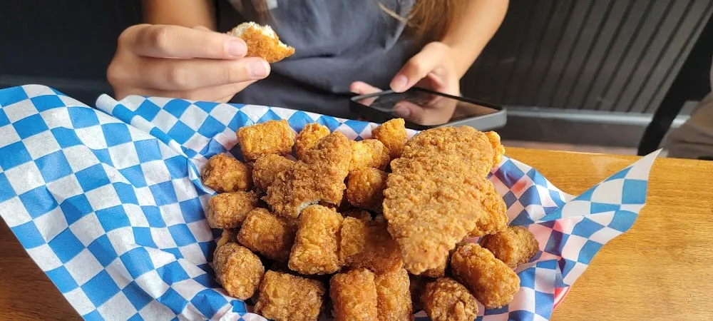 Chicken Strips and Tots